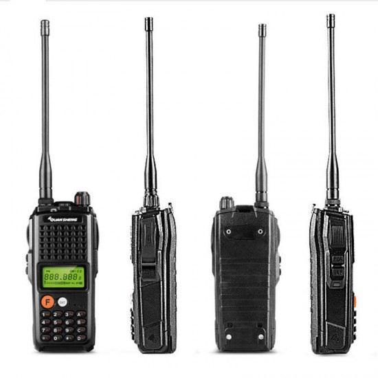 TG-K10AT 100 Channels Mini Dual Band LCD Screen High Power Handheld Radio Walkie Talkie