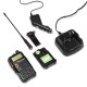 TG-K2ATUV 100 Channels 400~480MHz Mini Dual Band Intelligent Charging Handheld Radio Walkie Talkie
