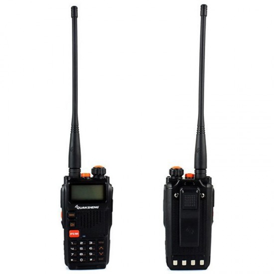 TG-K4ATUV 128 Channels Mini Multiband LCD Screen Double Display Handheld Radio Walkie Talkie