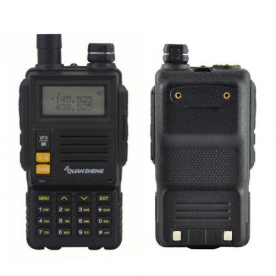 TG-K4ATUV 128 Channels Mini Two Way Dual Band 400~480MHz Handheld Radio Walkie Talkie