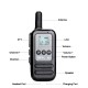 RT665 16CH Mini Walkie Talkie UHF PMR Radio V OX TOT Scan Two Way Radio Portable Radio Station