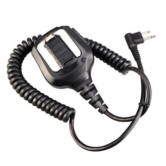 C9075A HM004 Motorcycle Double Needle Microphone for Two Way Radio Station IP55 Waterproof