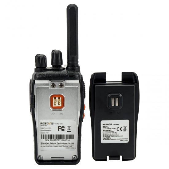 H777 Walkie Talkie 16CH UHF 400-470MHz Ham Radio HF Transceiver 2 Way Radio