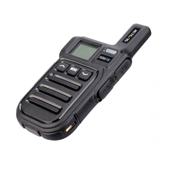 RB15 2W/0.5W 462-467MHz 22/16 Channels Free-license Two Way Radio with Vibration Wireless Cloning Function