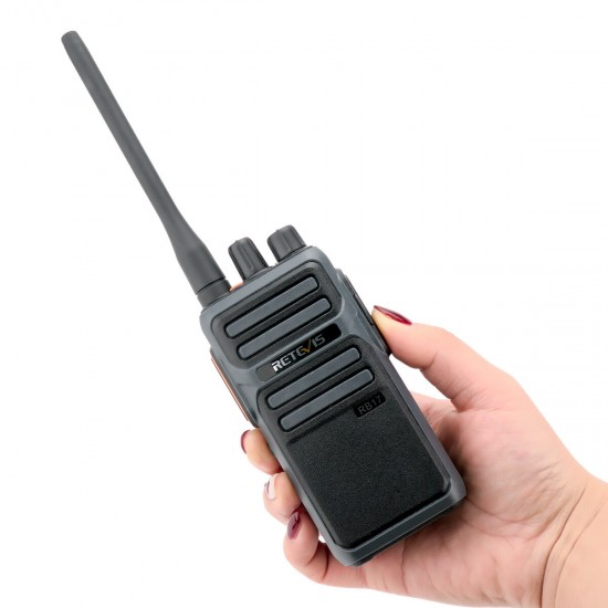 RB617 PMR FRS 446License-free 16 Channel Two Way Radio Intercom Console Large Capacity Type-c Charging Walkie Talkie