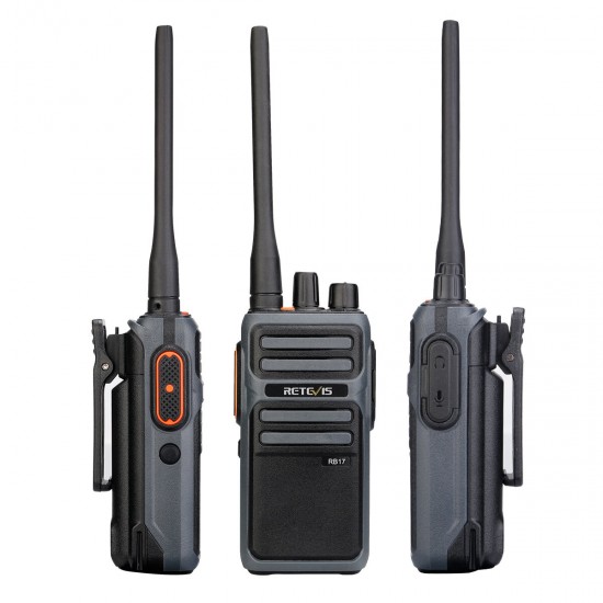 RB617 PMR FRS 446License-free 16 Channel Two Way Radio Intercom Console Large Capacity Type-c Charging Walkie Talkie