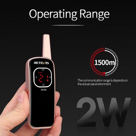 RT42 22CH Mini Walkie Talkie FRS FM Radio Rechargeable Portable Two Way Radio US Plug RT42 22CH Mini Walkie Talkie FRS FM Radio Rechargeable Portable Two Way Radio US Plug