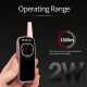 RT42 22CH Mini Walkie Talkie FRS FM Radio Rechargeable Portable Two Way Radio US Plug