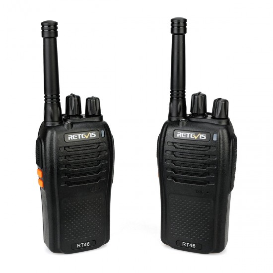 RT46 License-free Walkie Talkie FRS Monitor Scan SOS Alarm Two Way Radio Station With USB Charging Cable