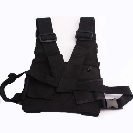 S-429931 ChestBags pack On dutybackpack Leather case Dual intercom Nylon bag S-429931 ChestBags pack On dutybackpack Leather case Dual intercom Nylon bag