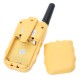 T-388 0.5W UHF Auto Multi-Channels Mini Radios Walkie Talkie Yellow