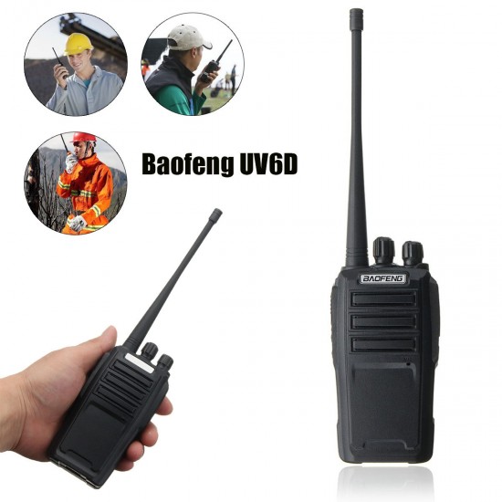 UV-6D 2-way Radio UHF CTSCC DCS Walkie Talkie Outdoor Mini Portable Transmitter UV-6D 2-way Radio UHF CTSCC DCS Walkie Talkie Outdoor Mini Portable Transmitter
