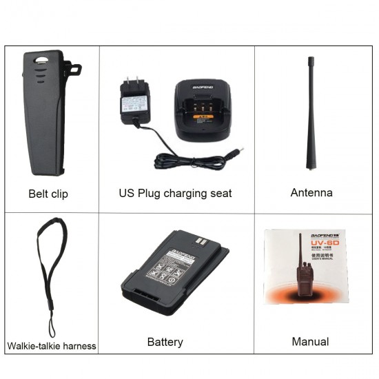 UV-6D 2-way Radio UHF CTSCC DCS Walkie Talkie Outdoor Mini Portable Transmitter UV-6D 2-way Radio UHF CTSCC DCS Walkie Talkie Outdoor Mini Portable Transmitter