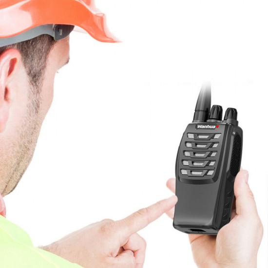 WH-27A Portable Walkie Talkie USA Plug 2200mAh USB Fast Charge 8W UHF 400-470MHz Programming Mini Two Way Radio WH-27A Portable Walkie Talkie USA Plug 2200mAh USB Fast Charge 8W UHF 400-470MHz Programming Mini Two Way Radio