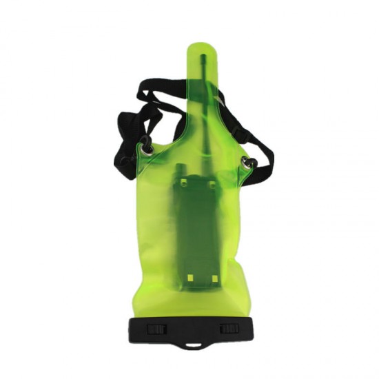 Walkie Talkie Waterproof Bag For UV-9R 5R 888S A58 F8HP Plastic Bidirectional Radio
