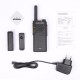 V77 Portable Walkie Talkie UHF 400-470MHz HF Transceiver Communicator Two Way Radio Ham