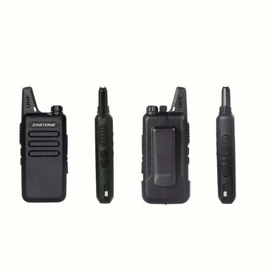 X6 UHF 400-470 MHz 16 CH Mini Walkie Talkie Portable Handheld Ultra Thin Transceiver