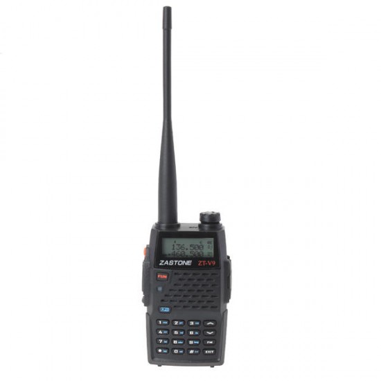 ZT-V9 UHF VHF 136-174/400-520MHz Dual Band Walkie Talkie ZT-V9 UHF VHF 136-174/400-520MHz Dual Band Walkie Talkie