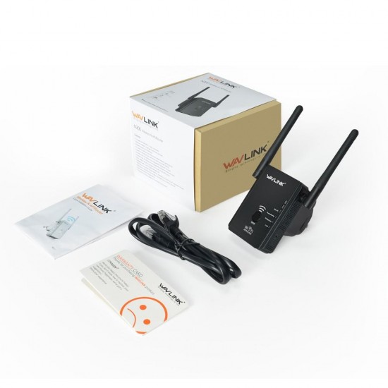 WS-WN578 2.4G 300Mbps Wireless Router Wifi Repeater Booster Extender 2x5dBi Antennas