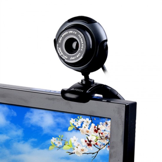 PK-710G Anti-glare Webcam HD Webcam Web Camera USB 2.0 Kamepa Digital Cameras with Built-in Sound Microphone for Computer Laptop