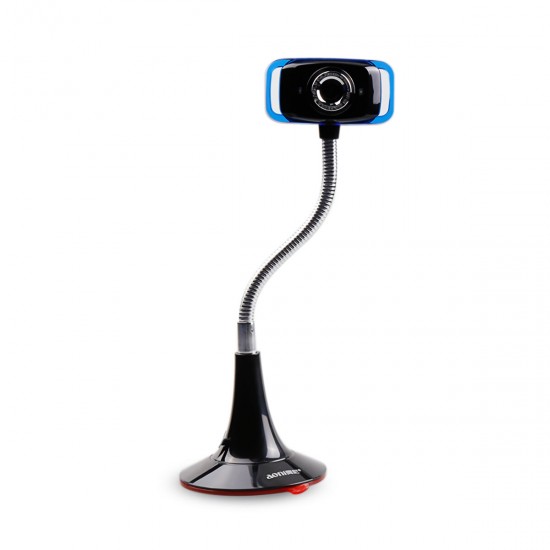 HD Webcam CMOS 30FPS 5 Million Pixels USB 2.0 HD USB Drive-free Camera Video Call Webcam with Microphone for Computer Notebook PC