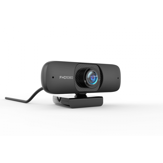 C60 Webcam FHD 1080P Built-in Mircophone Free Driver Auto Focus 30FPS CMOS 200W 1920x1080 Max Resolution USB2.0 for PC