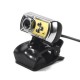 USBLaptop Camera 360-degree 500W Pixels 480P HD Resolution With Microphone For Notebook