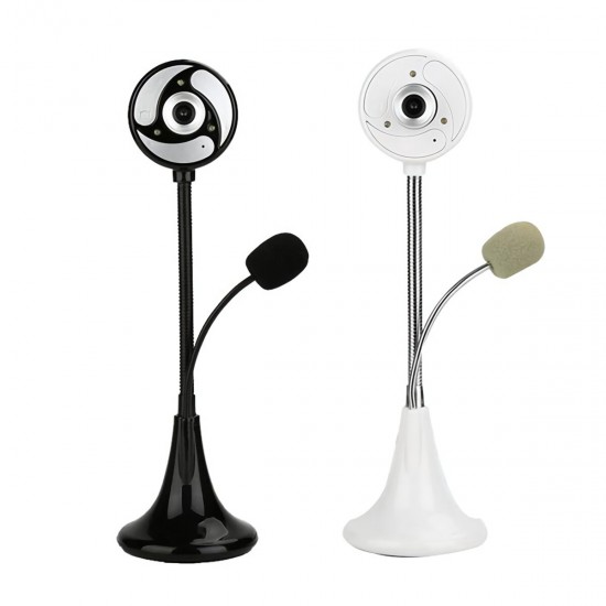 HD 1080P Webcam CMOS 30FPS 10 Million Pixels USB 2.0 Drive-free Camera Windmill-shape Web Camera with Microphone for Desktop Computer Notebook PC HD 1080P Webcam CMOS 30FPS 10 Million Pixels USB 2.0 Drive-free Camera Windmill-shape Web Camera with Microphone for Desktop Computer Notebook PC