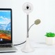 HD 1080P Webcam CMOS 30FPS 10 Million Pixels USB 2.0 Drive-free Camera Windmill-shape Web Camera with Microphone for Desktop Computer Notebook PC