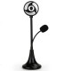 HD 1080P Webcam CMOS 30FPS 10 Million Pixels USB 2.0 Drive-free Camera Windmill-shape Web Camera with Microphone for Desktop Computer Notebook PC HD 1080P Webcam CMOS 30FPS 10 Million Pixels USB 2.0 Drive-free Camera Windmill-shape Web Camera with Microphone for Desktop Computer Notebook PC