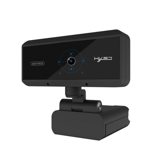 S3 HD 1080P 5 Million Pixels Auto Focus Webcam with Built-in Microphone for PC Laptop