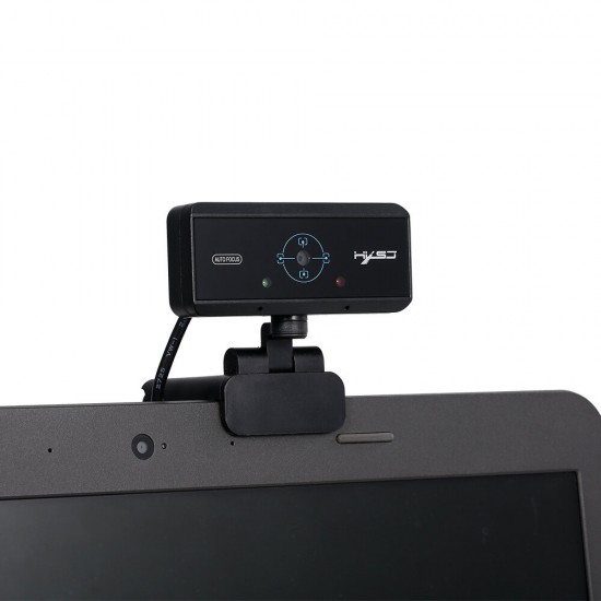 S3 HD 1080P 5 Million Pixels Auto Focus Webcam with Built-in Microphone for PC Laptop