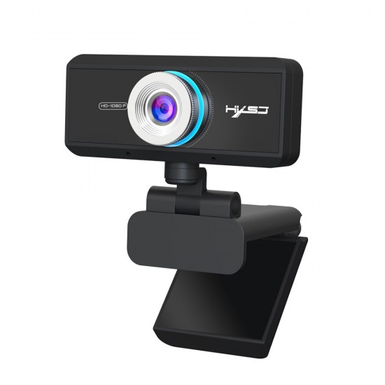 S4 HD 1080P Webcam CMOS 30FPS 2 Mmillion Pixels USB 2.0 Built-in Microphone Webcam HD Web Camera for Desktop Computer Notebook PC