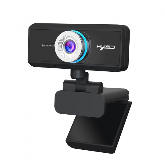 S4 Wired Webcam High-Definition 1080P Computer Camera USB Web Camera 2 Million Pixels Built-In Sound-Absorbing microphone
