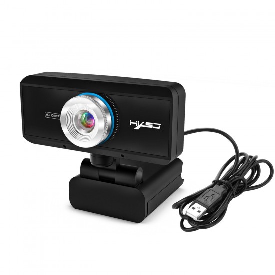 S4 Wired Webcam High-Definition 1080P Computer Camera USB Web Camera 2 Million Pixels Built-In Sound-Absorbing microphone