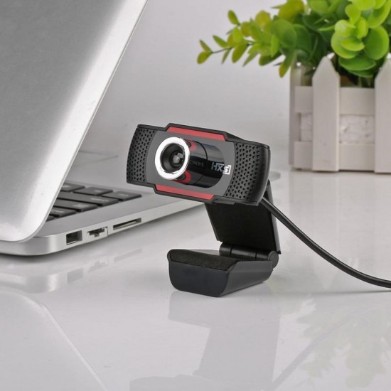 S80 1080P USB Webcam 30fps Built-in Microphone Adjustable Degrees Computer Camera