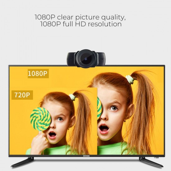 Webcam 1080P USB Video Gamer Camera PC Full HD Web Cam Built-in Microphone for Youtube Web Camera Webcam 1080P USB Video Gamer Camera PC Full HD Web Cam Built-in Microphone for Youtube Web Camera