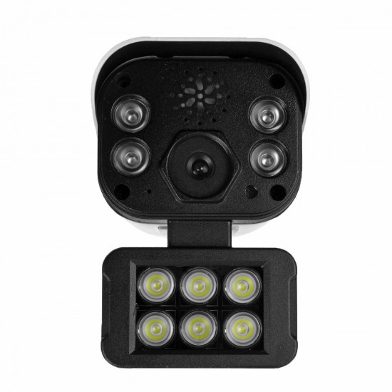 10 LEDS 300W WiFi Wireless Security IP Camera Monitor Full Color Night Vision