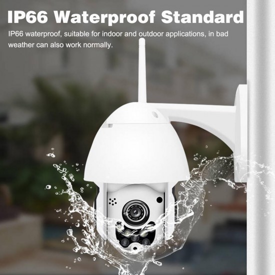 1080P 2MP Wireless Waterproof WIFI IP Security Camera Intercom Night Vision CCTV ONVIF Protocol AP Hotspot