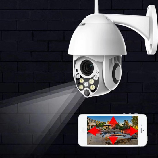 1080P 2MP Wireless Waterproof WIFI IP Security Camera Intercom Night Vision CCTV ONVIF Protocol AP Hotspot