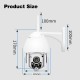 1080P 2MP Wireless Waterproof WIFI IP Security Camera Intercom Night Vision CCTV ONVIF Protocol AP Hotspot