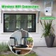 1080P 3.0MP Wifi Security Camera Wireless LED Wall Light Spotlight Waterproof Garden Lamp