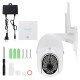 1080P 4X Zoom Wireless IP Security Camera Outdoor CCTV WiFi PTZ 2 Way Audio