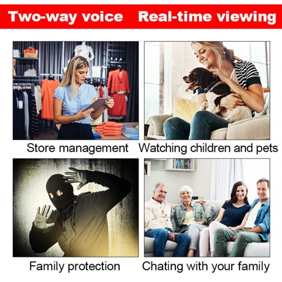 1080P 8 Lamp LED 2MP Wifi IP Camera Dome Two Way Audio Monitor HD Night Vision CCTV Outdoor Camera 1080P 8 Lamp LED 2MP Wifi IP Camera Dome Two Way Audio Monitor HD Night Vision CCTV Outdoor Camera