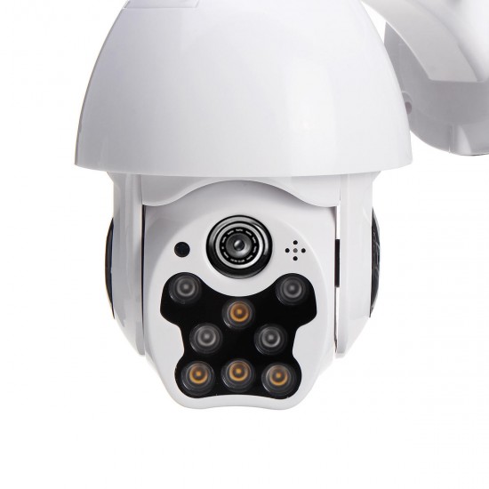 1080P 8 Lamp LED 2MP Wifi IP Camera Dome Two Way Audio Monitor HD Night Vision CCTV Outdoor Camera 1080P 8 Lamp LED 2MP Wifi IP Camera Dome Two Way Audio Monitor HD Night Vision CCTV Outdoor Camera