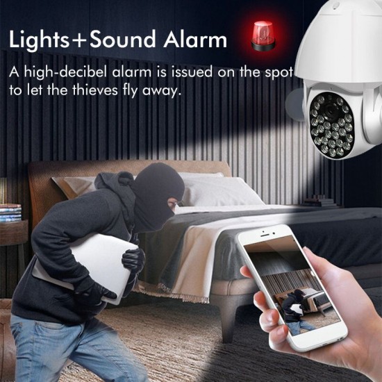 1080P CCTV Wireless Wifi IP Camera Security WaterproofNight Vision Outdoor