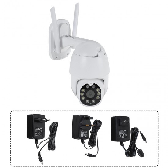 1080P HD IP CCTV Camera PTZ Home WiFi Security Night Vision Camera Waterproof Outdoor Wireless IP Camera