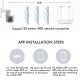 1080P HD IP CCTV Camera Surveillance Outdoor Wi-Fi PTZ 5MP 50LED Security IR Camera 1080P HD IP CCTV Camera Surveillance Outdoor Wi-Fi PTZ 5MP 50LED Security IR Camera