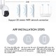 1080P HD IP CCTV Camera Surveillance Outdoor Wi-Fi PTZ 5MP 50LED Security IR Camera 1080P HD IP CCTV Camera Surveillance Outdoor Wi-Fi PTZ 5MP 50LED Security IR Camera