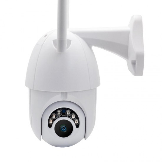 1080P HD WiFi Wireless Security IP Camera PTZ Rotation Indoor Outdoor Night Vision IP66 Waterproof for Android iOS PC